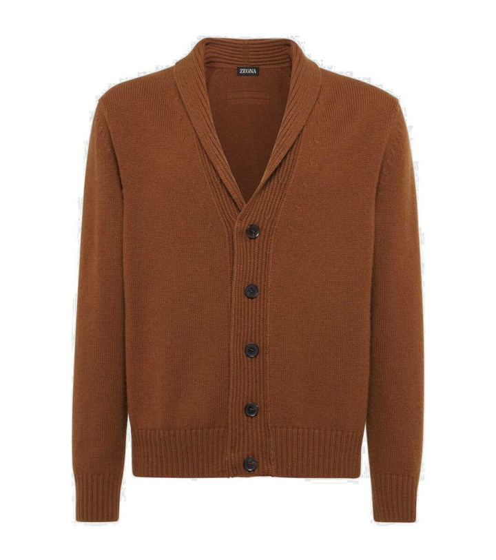 Photo: Zegna Cashmere and mohair cardigan