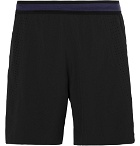 Soar Running - Three Season Wide-Leg Stretch-Shell Shorts - Black
