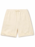 Canali - Straight-Leg Linen Drawstring Shorts - Neutrals