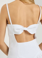 Gabriela Hearst Oriana Linen Midi Dress White