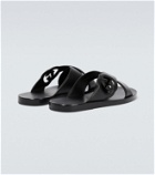 Gucci GG leather sandals