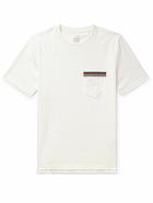 Paul Smith - Striped Cotton-Jersey T-Shirt - White