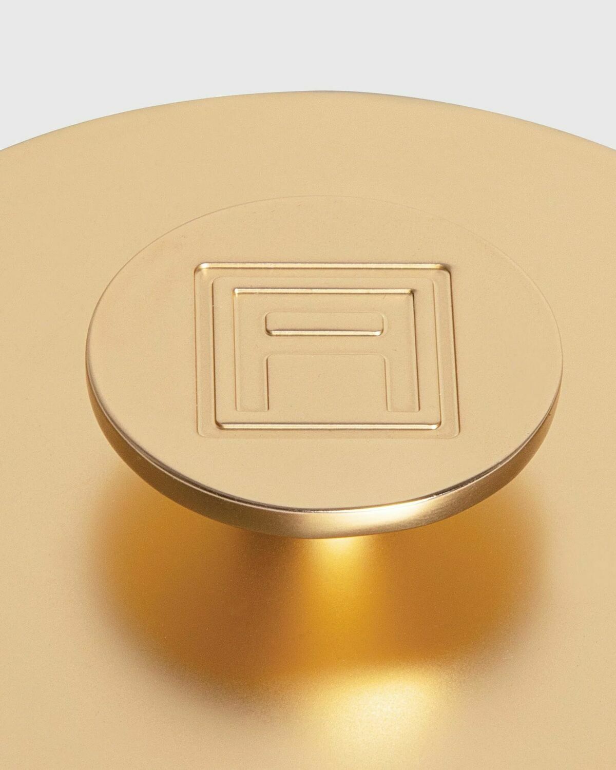 Assouline Travel Collection Candle Lid Gold Home Deco
