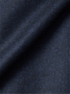 Sease - Predator Panelled Virgin Wool and Stretch-Nylon Gilet - Blue