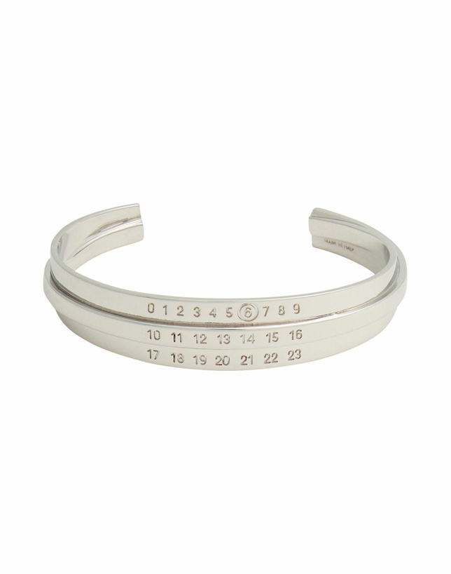 Photo: Mm6 Maison Margiela Womens Bracelet in Silver