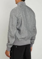 Dolce & Gabbana Linen Blazer Grey
