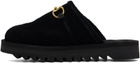 SUICOKE Black NEW WAVE BIT Mules