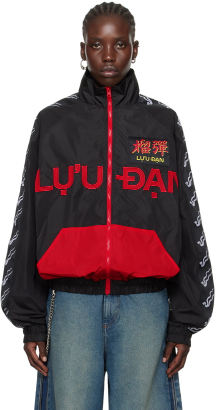 Photo: LU'U DAN Black & Red Shell Jacket
