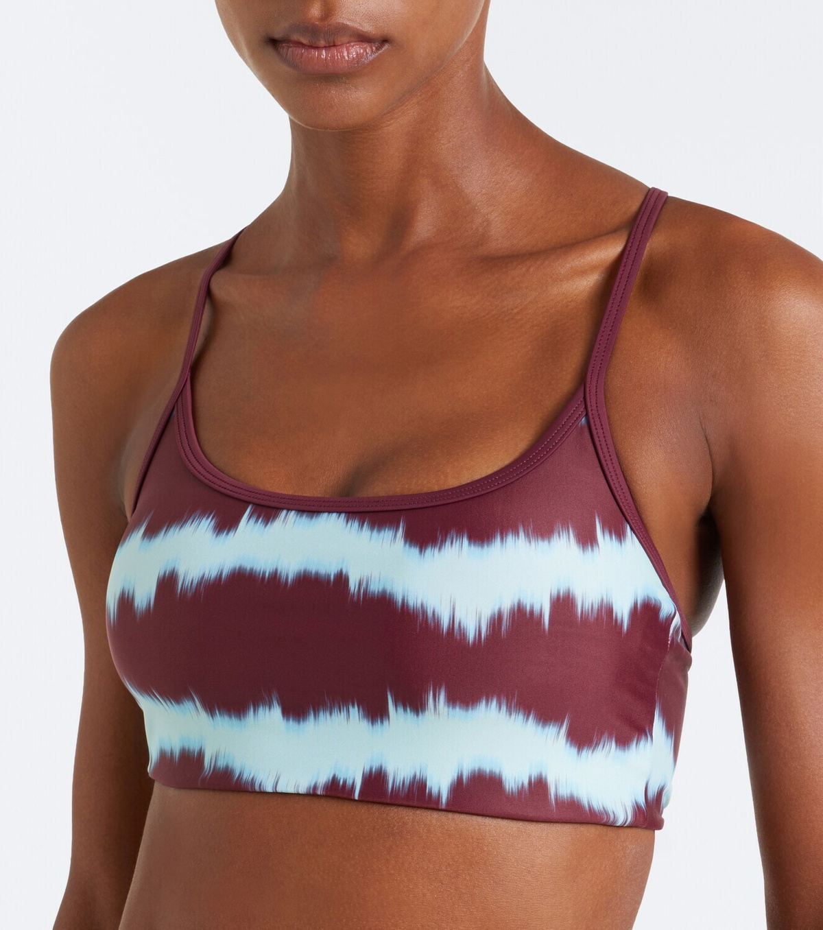 The Upside Rio Badu printed sports bra