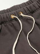 Les Tien - Straight-Leg Cotton-Jersey Drawstring Cargo Trousers - Gray