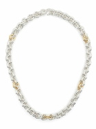 OUIE 14K Yellow Gold And Sterling Silver Keyring Necklace