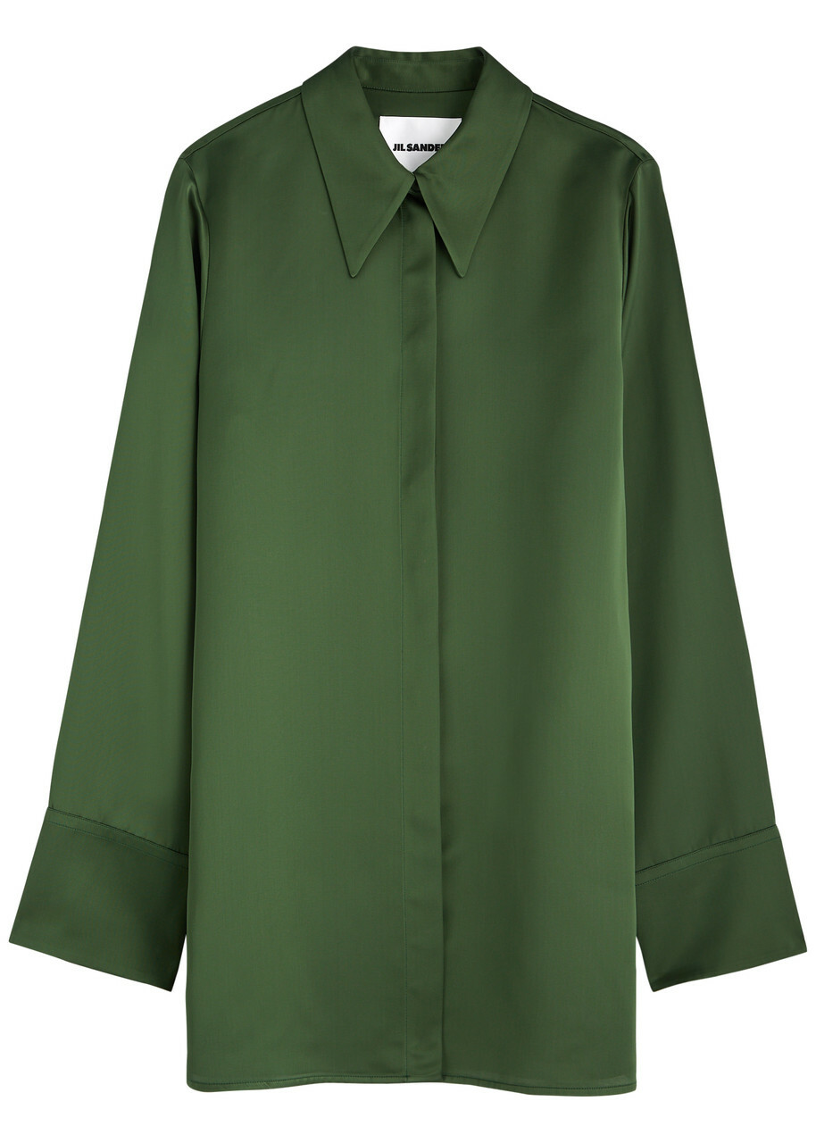 Jil sander ピスタチオグリーン　シャツ Jil sander ピスタチオグリーン シャツ