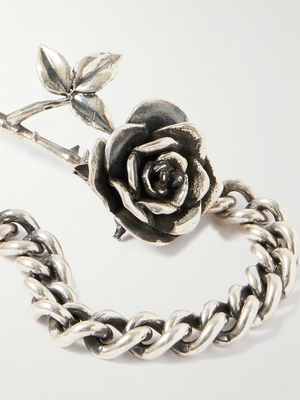アクセサリー Enfants Riches Deprimes Serpent Silver Enfants Riches Déprimés - Burnished Sterling Silver Bracelet
