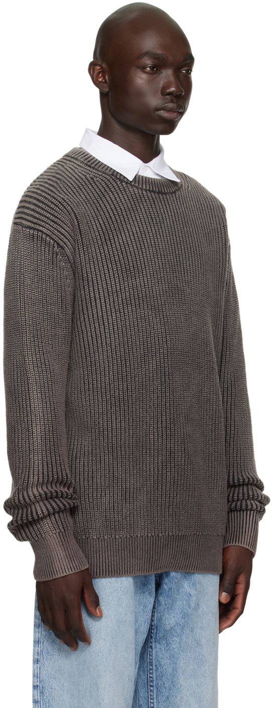 Calvin klein jeans Heavyweight Knit Sweatshirt Grey