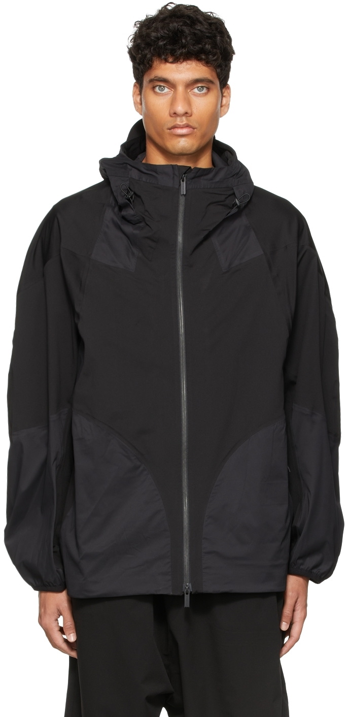 White Mountaineering Black Mountain Parka Jacket White Mountaineering