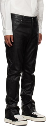 RtA Black Denis Leather Pants