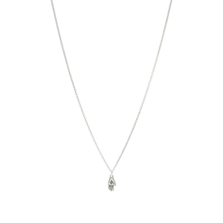 Photo: Serge DeNimes Men's Oracle Necklace in Silver 