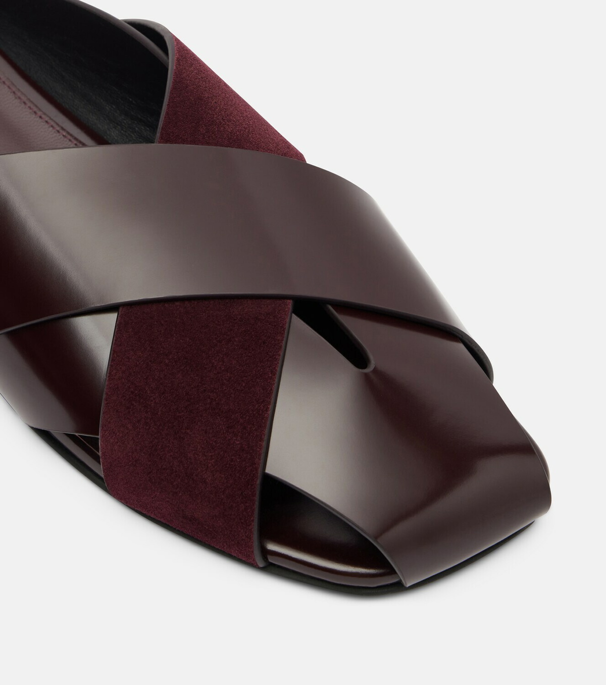 Proenza Schouler Slant leather sandals