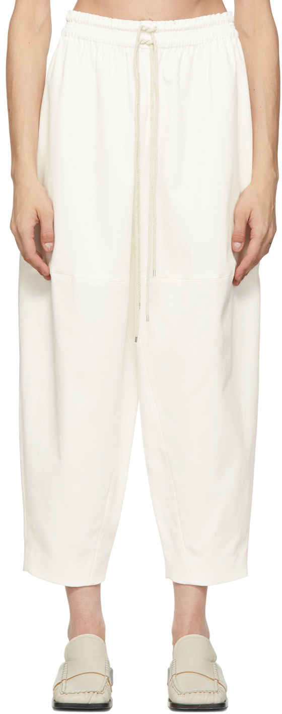 Partow White Dante Lounge Pants
