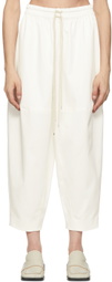 Partow White Dante Lounge Pants
