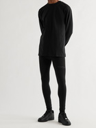 FEAR OF GOD ESSENTIALS - Logo-Print Stretch-Jersey Sweatpants - Black