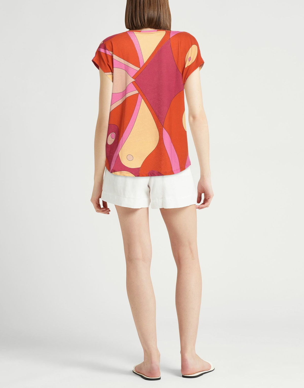 Majestic Filatures Womens T-shirt Rust