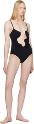 Christopher Esber Black Salacia Swimsuit
