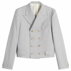 Comme des Garçons Homme Plus Men's Structured Jacket in Light Grey