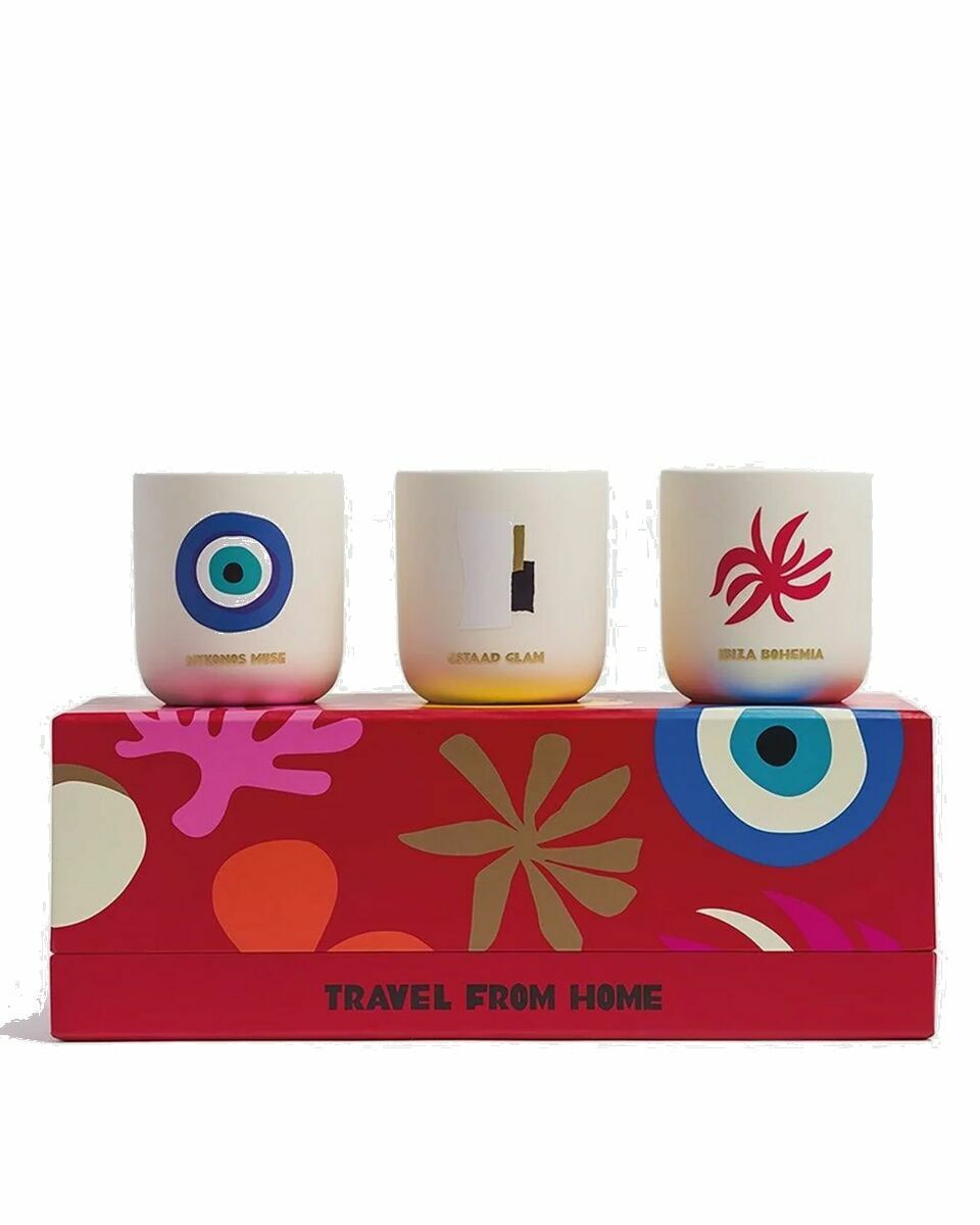Photo: Assouline Travel From Home Mini Scented Candle Set Multi - Mens - Home Deco/Home Fragrance