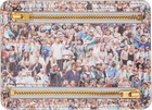 Bless Multicolor Small Faces Print BC 4 Zipper Wallet