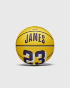 Wilson Nba Player Icon Mini Basketball Lebron New Size 3 Yellow Sports Equipment