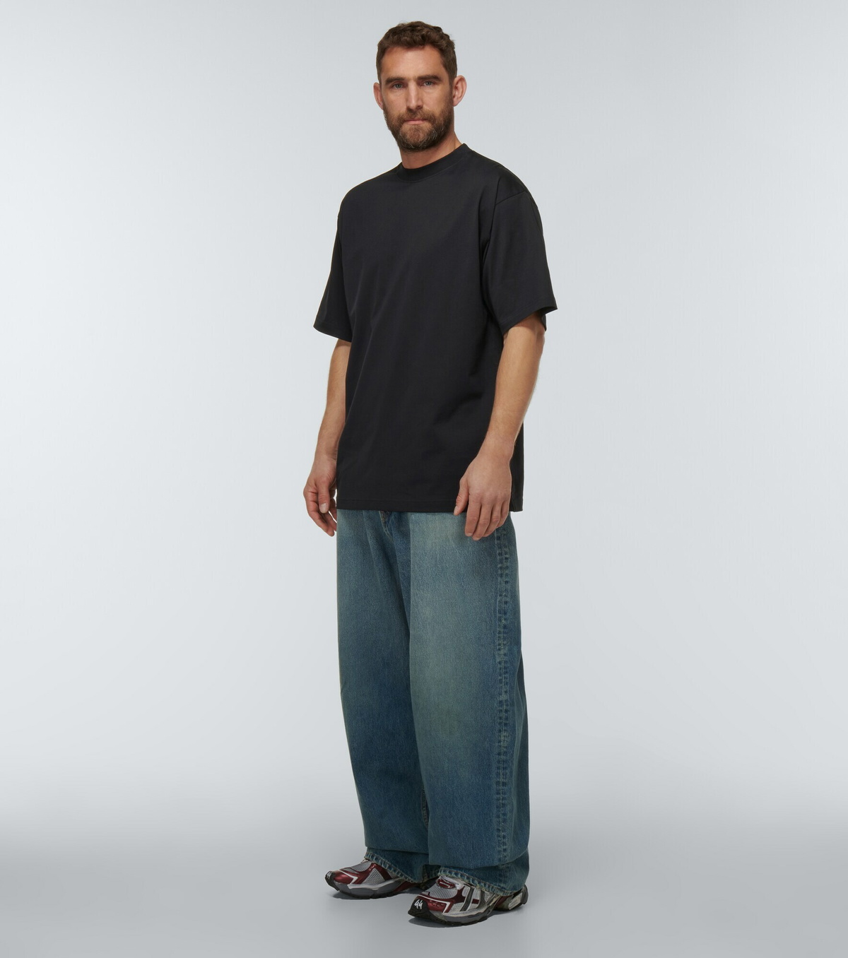 Balenciaga - Printed cotton jersey T-shirt Balenciaga