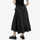 Maison Margiela Women's Midi Skirt in Black