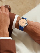 Bovet - Récital 15 Limited Edition Hand-Wound 42mm Titanium and Leather Watch, Ref. No. R150021