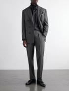 Thom Sweeney - Double-Breasted Wool-Twill Suit Jacket - Gray
