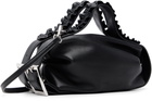 Simone Rocha Black Mini Biker Frill Belt Bag