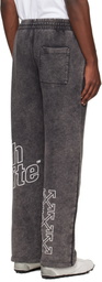 Off-White Gray Outline Arrow Sweatpants