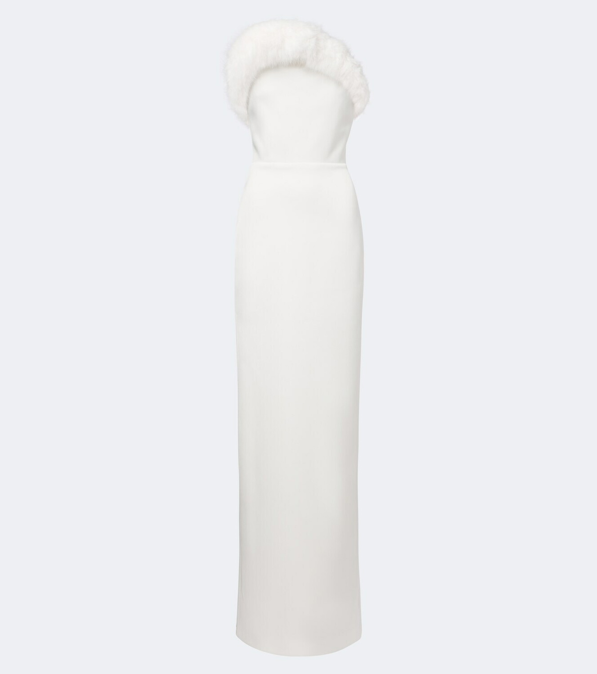 David Koma Strapless bustier gown