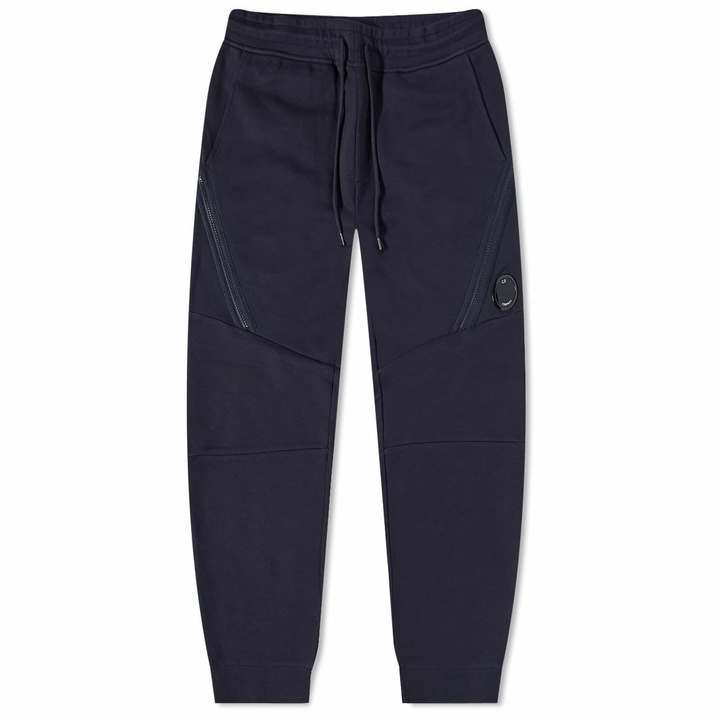 Photo: C.P. Company Men's Diagonal Raised Fleece Sweat Pant in Total Eclipse