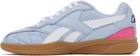 Reebok Classics Blue & Pink Hammer Street Sneakers