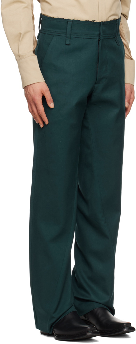 Bianca Saunders Green Akiel Trousers