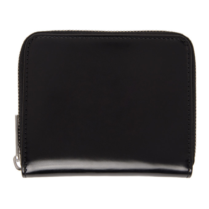 Photo: Maison Margiela Black Zip-Around Wallet