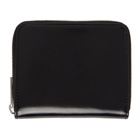 Maison Margiela Black Zip-Around Wallet