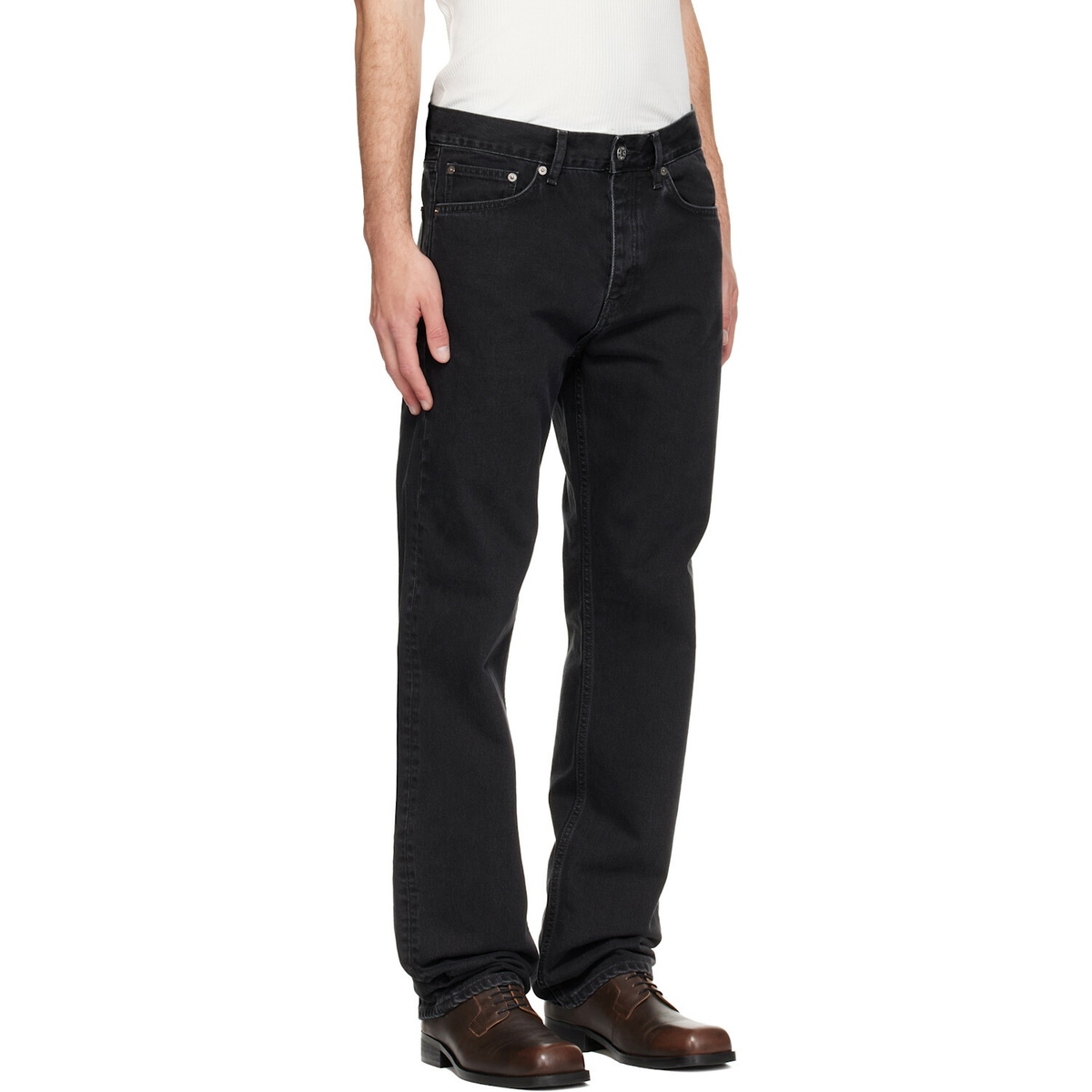 Sunflower Black Standard Jeans