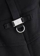 High Stunt Straight-leg Stretch-jersey Trousers Black