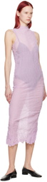 Gabriela Coll Garments Purple No.265 Maxi Dress