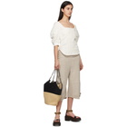 Stella McCartney Beige Woven Lounge Pants