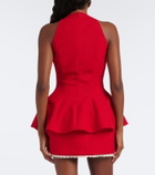 Magda Butrym Asymmetric virgin wool top