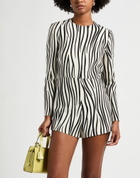 Valentino Garavani Womens Playsuit in Black
