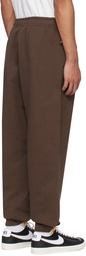 Nike Brown Solo Swoosh Sweatpants